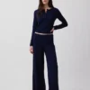 Lichtgewicht CashSoft pyjama-top met hartjesmotief in pointelle