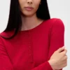Lichtgewicht CashSoft pyjama-top met hartjesmotief in pointelle