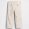 Linnen-katoenen broek met elastische tailleband voor Baby & Peuter