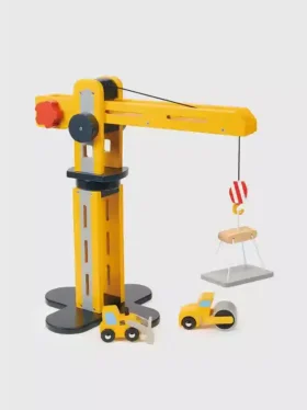 Little Builder Peuter Speelgoed: Gele Kraan