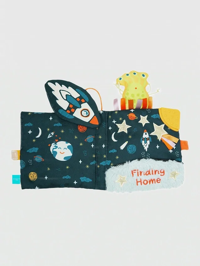 Little Rocket Finds Home zacht knarsboek