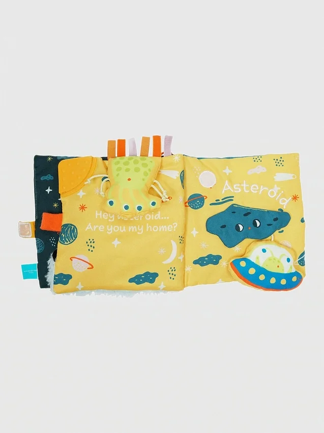 Little Rocket Finds Home zacht knarsboek