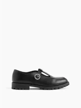 Loafers met T-bandje voor kinderen