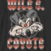 Looney Tunes-T-shirt voor kinderen met metalen Wile E.-afbeelding
