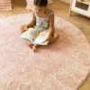 Lorena Canals wasbaar vloerkleed ABC Natural Vintage Nude