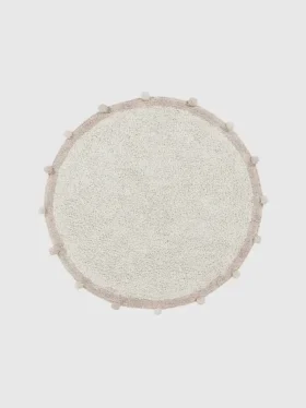 Lorena Canals wasbaar vloerkleed Bubbly Vintage Nude