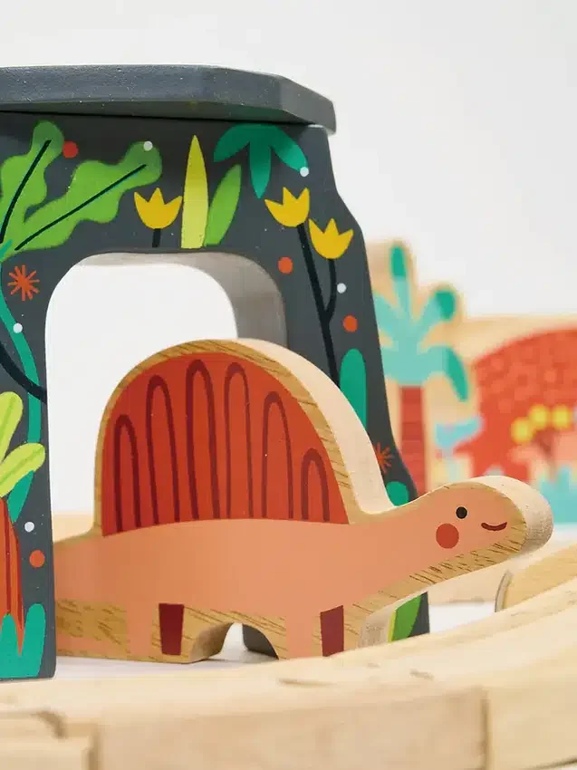 'Lost World'-dinosaurus-treinset