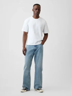 Loszittende bootcut-Jeans