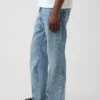 Loszittende bootcut-Jeans