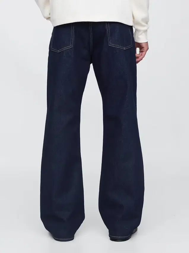 Loszittende bootcut-Jeans