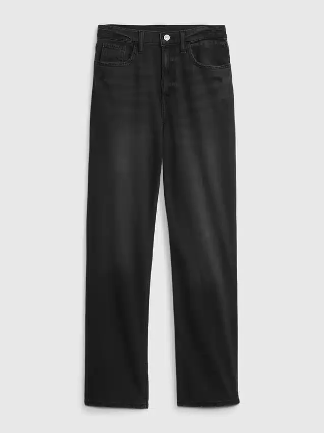 Loszittende jeans in jaren '90-stijl