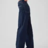 Loszittende jeans uit de jaren ’90 met middelhoge taille