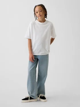 Loszittende jeans voor kinderen in jaren '90-stijl
