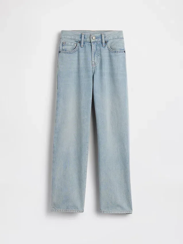 Loszittende jeans voor kinderen in jaren '90-stijl