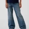 Loszittende jeans voor kinderen in jaren '90-stijl