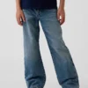 Loszittende jeans voor kinderen in jaren '90-stijl