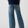 Loszittende jeans voor kinderen in jaren '90-stijl