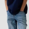 Loszittende jeans voor kinderen in jaren '90-stijl