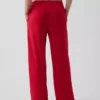 Loszittende joggingbroek met middelhoge taille van Vintagesoft-frottee