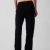 Loszittende joggingbroek met middelhoge taille van Vintagesoft-frottee