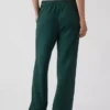 Loszittende joggingbroek met middelhoge taille van Vintagesoft-frottee