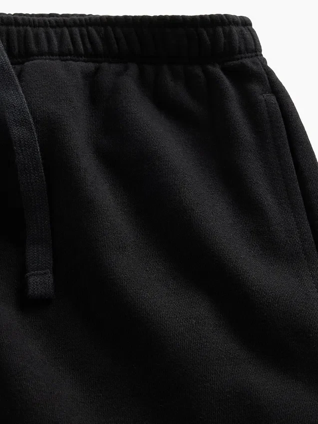 Loszittende joggingbroek met middelhoge taille van Vintagesoft-frottee