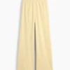 Loszittende joggingbroek met middelhoge taille van Vintagesoft-frottee