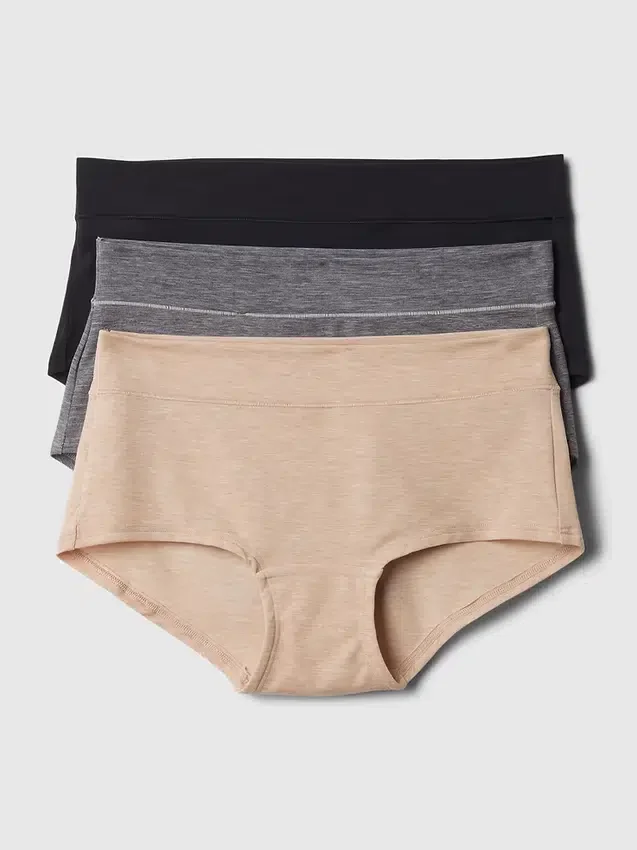 Low Rise Breathe Shorty (3-pack)