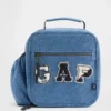 Lunchzak voor kinderen van denim met logo