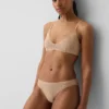 Madesoft kanten plunge-bralette
