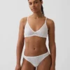 Madesoft kanten plunge-bralette