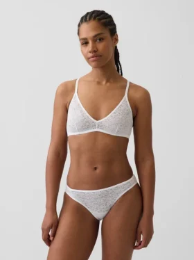 Madesoft kanten plunge-bralette