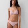 Madesoft kanten plunge-bralette