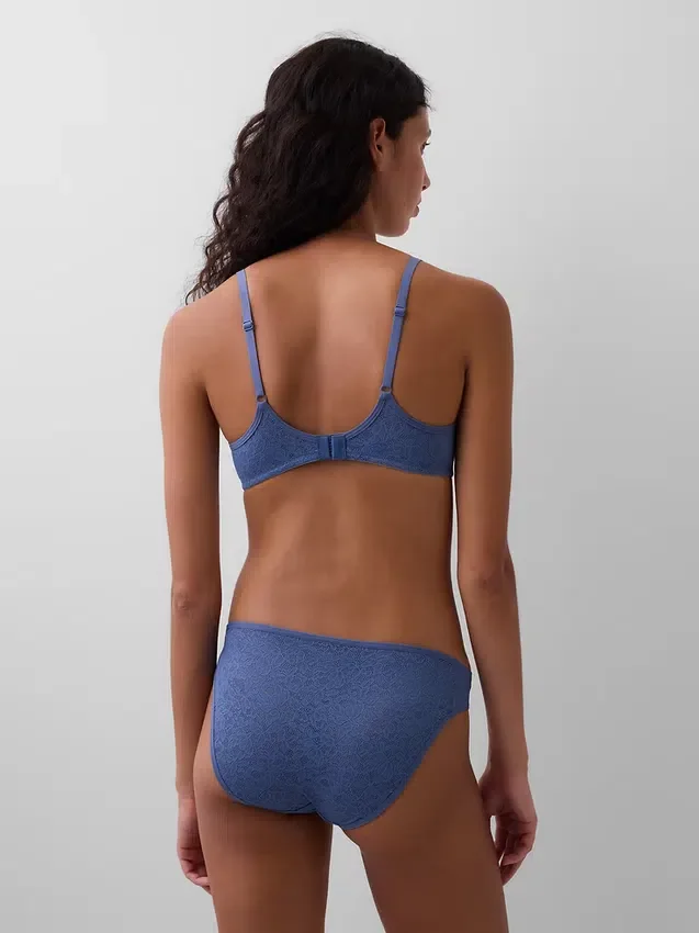 Madesoft kanten plunge-bralette