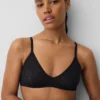 Madesoft kanten plunge-bralette