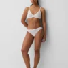 Madesoft kanten plunge-bralette