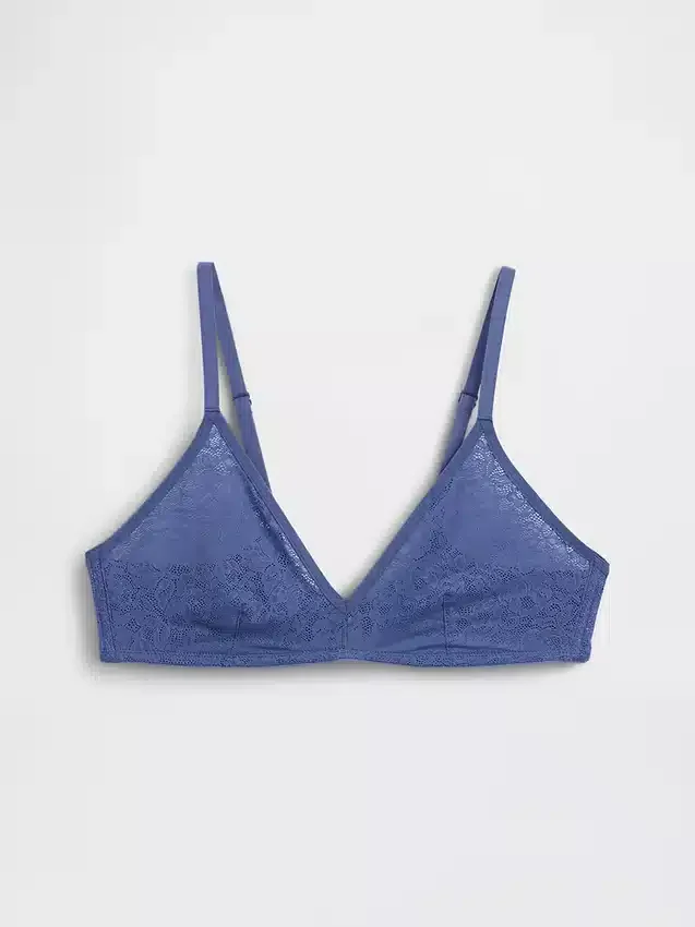 Madesoft kanten plunge-bralette