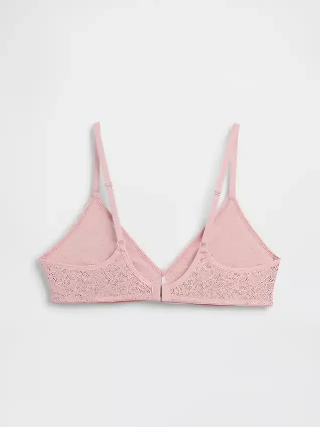 Madesoft kanten plunge-bralette