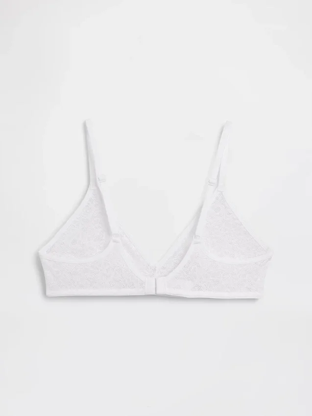 Madesoft kanten plunge-bralette