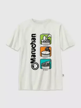 Maruchan-T-shirt met popart-afbeelding voor kinderen