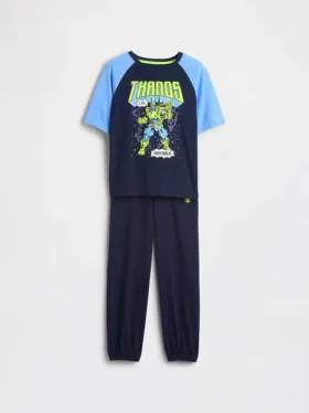 Marvel-pyjama-set voor kinderen met gerecyclede joggingbroek