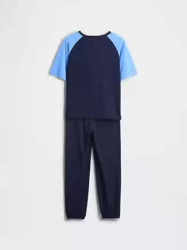 Marvel-pyjama-set voor kinderen met gerecyclede joggingbroek
