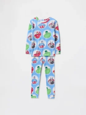 Marvel-pyjamaset van biologisch geborsteld katoen voor Baby & Peuter