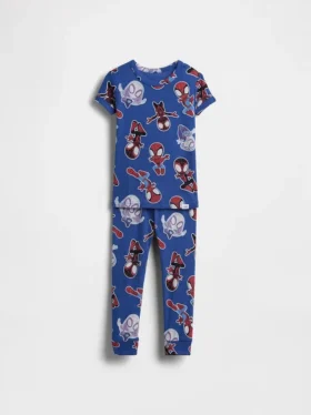 Marvel-pyjamaset van biologisch geborsteld katoen voor Baby & Peuter