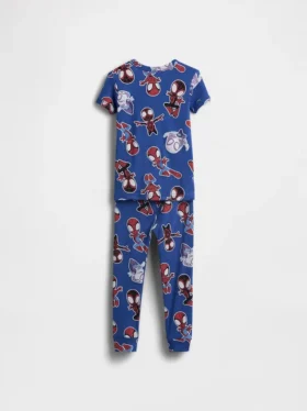 Marvel-pyjamaset van biologisch geborsteld katoen voor Baby & Peuter
