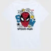 Marvel Scribbled Spider-Man T-shirt met korte mouwen en print voor peuters