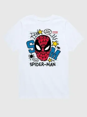 Marvel Scribbled Spider-Man T-shirt met korte mouwen en print voor peuters