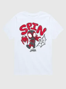 Marvel Spin Doodle T-shirt met korte mouwen en print voor peuters