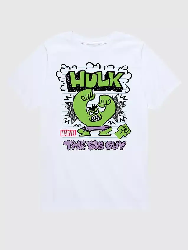 Marvel The Incredible Hulk Doodle T-shirt met korte mouwen voor peuters