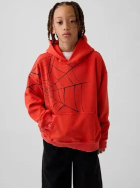 Marvel Vintagesoft Spider-Man relaxte hoodie voor kinderen